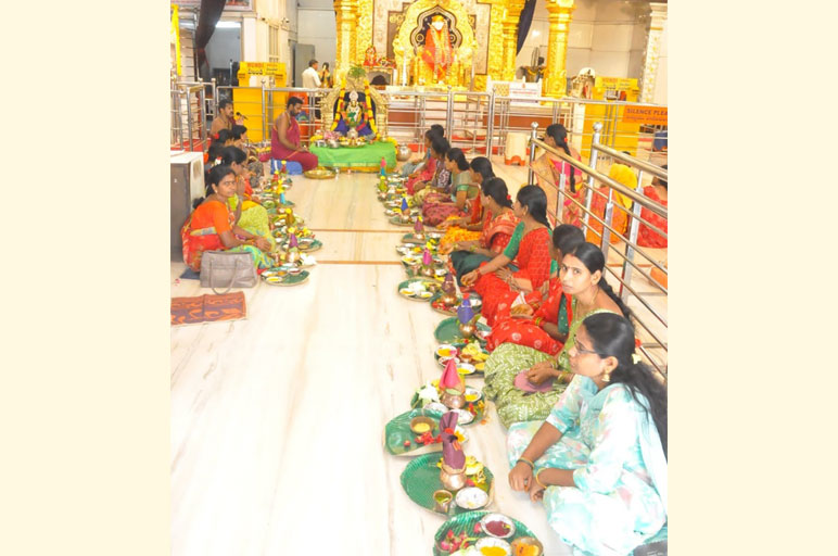Collective Varalakshmi Vratam and Kumkumcharana