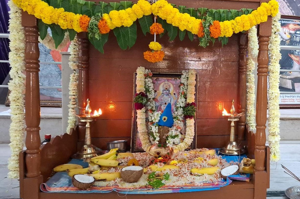 Samuhika Satyanarayana Swamy Vratam on Karthika Purnima